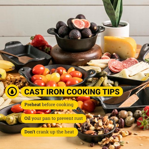 Lodge Cast Iron Griddle - 13.375" Oval Design for Perfect Cooking | Durable Black Finish