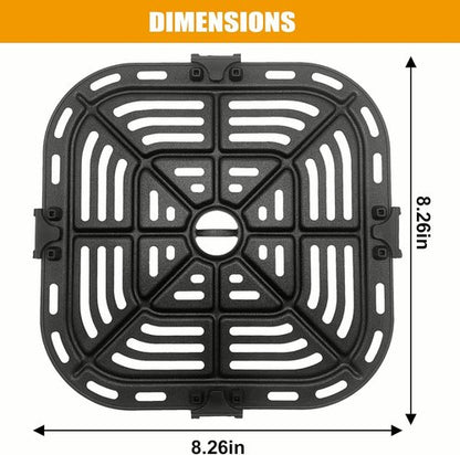 COSORI Air Fryer Replacement Grill Pan - Non-Stick Crisper Plate for 5 QT Air Fryer | Dishwasher Safe Accessories