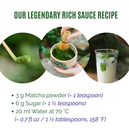Satoen Ceremonial Grade Matcha Powder - Premium Japanese Green Tea from First Harvest (100g)