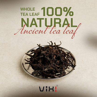 VIXI Black Tea Loose Leaf, (16.00 Oz), Vietnam's Mountain Tea, Bold Flavored, Taste Like Assam Tea, Dried Whole Full Large Leaves, Sugar Free, 100% Natural from Ancient Tea Tree