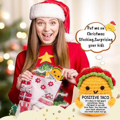 Mini Emotional Taco | Unique Birthday Gift for Women & Men | Perfect for Teachers, Moms, & Friends