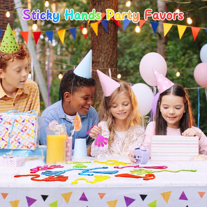 PICcircuit Sticky Hands - Bulk 30 PCS Stretchy Party Favors for Kids | Classroom Prizes & Birthday Gifts