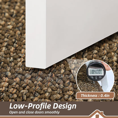 BEQHAUSE Dirt Trapper Door Mat - Non-Slip, Washable, Absorbent Entrance Mat | 36" x 60", Brown