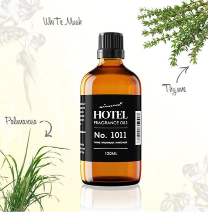 AirScent Hotel Diffuser Oil No. 1011 - Premium Beach Villas Inspired Fragrance Oil for Ultrasonic Diffusers | 10 mL Glass Bottle