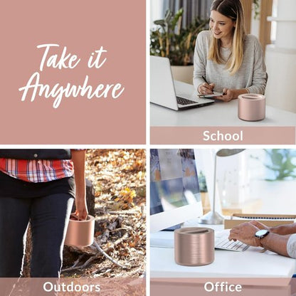 Bentgo Stainless Insulated Food Container - 2.4 Cups | Triple-Layer Vacuum Seal, Leak-Proof, Rose Gold