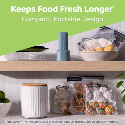 FoodSaver Vacuum Sealing Machine - Preserve Freshness with Easy One-Touch Operation | Compact Design