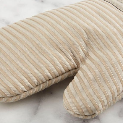 KitchenAid Quilted Cotton Terry Cloth Oven Mitt & Pot Holder Set - Heat Resistant, Silicone Grip | 4-Pack