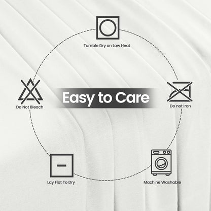 Utopia Kitchen 4FT Spandex Tablecloth - 200 GSM Stretch, Fitted & Washable | 2 Pack, White, 48x30x30 Inch