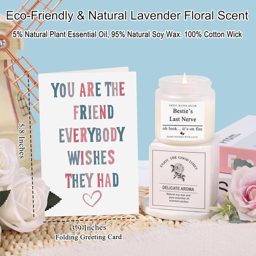 Best Friend Birthday Gifts - Thoughtful Friendship Gift Set for Women | Perfect for Mother's Day & Christmas