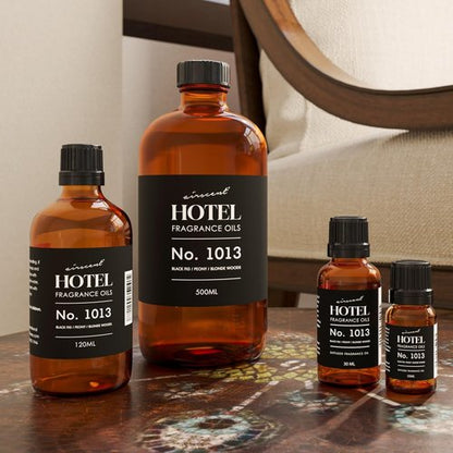 AirScent Hotel Diffuser Oil No. 1013 - Black Fig & Peony - Premium Fragrance for Ultrasonic Diffusers - 10 mL Glass Bottle