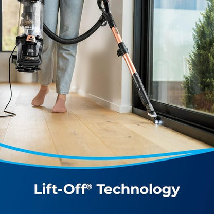 Bissell SurfaceSense Pet Upright Vacuum - Tangle-Free Brush Roll, LED Headlights & Lift-Off Technology
