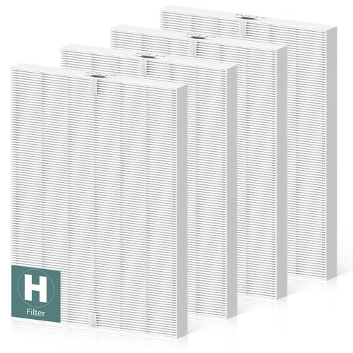 4 Pack 116130 Replacement Filter H for Winix PlasmaWave Air Purifier 5500 5500-2 C535 5300 5300-2 6300 6300-2 P300 AM90 9000 5000 5000B C909 9800