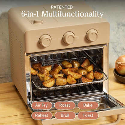 Our Place Wonder Oven - 6-in-1 Air Fryer Toaster Oven with Steam Infusion | Non-Toxic, PFAS-Free Combo