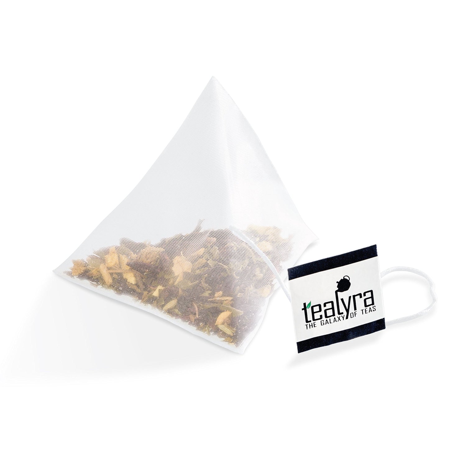 Tealyra - Flat Belly Detox - 25 Bags - Fennel - Peppermint - Hibiscus - Wellness Herbal Loose Leaf Tea - Cleanse Tea - Caffeine Free - Pyramids Style Sachets…