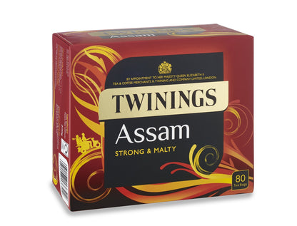 Assam Strong & Malty Twinings Black Tea 80 Tea Bags