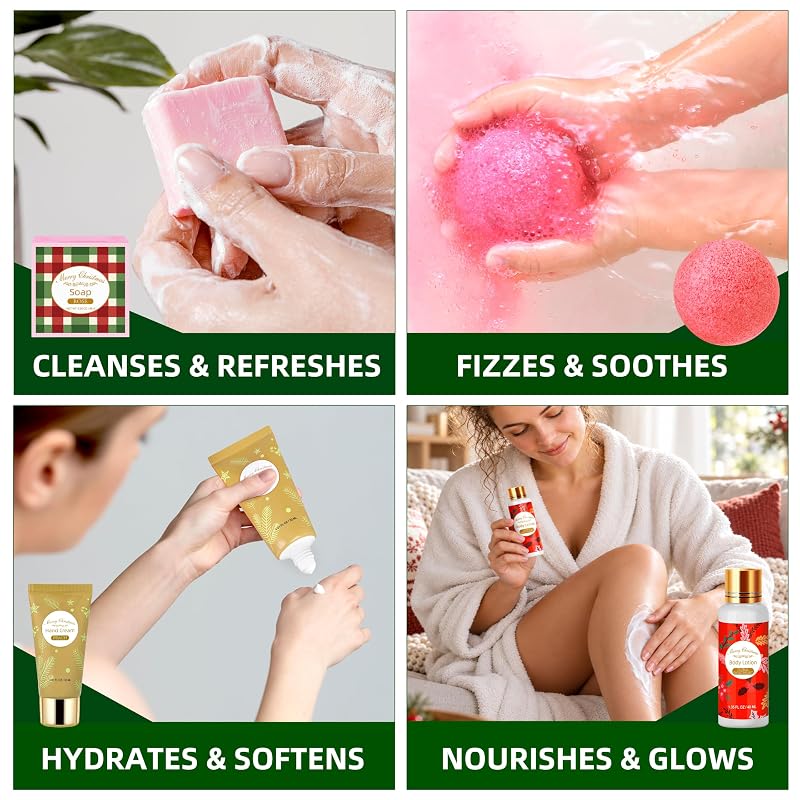 Self Care Advent Calendar 2026 for Women – 24 Days of Bath & Body Gifts (Variation: Self Care)