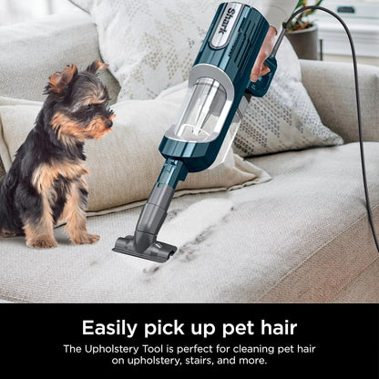 Shark HZ700 Ultralight PetPro Corded Stick Vacuum - PowerFins & Odor Neutralizer, Blue Iris