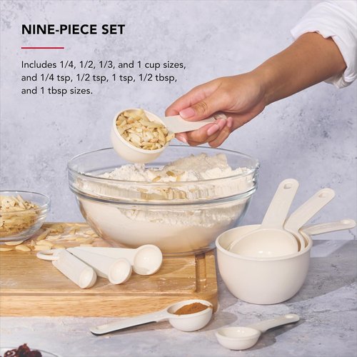 KitchenAid Measuring Cups & Spoon Set - Durable, Accurate Measurements | 8-Piece Set