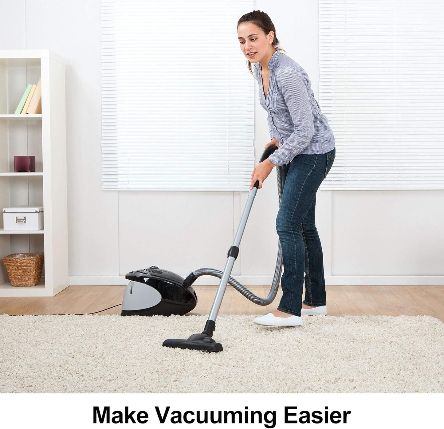 Veken Non-Slip Runner Rug Pad - Thick Gripper for Hardwood & Tile Floors | 2x8 Ft Anti-Skid Mat