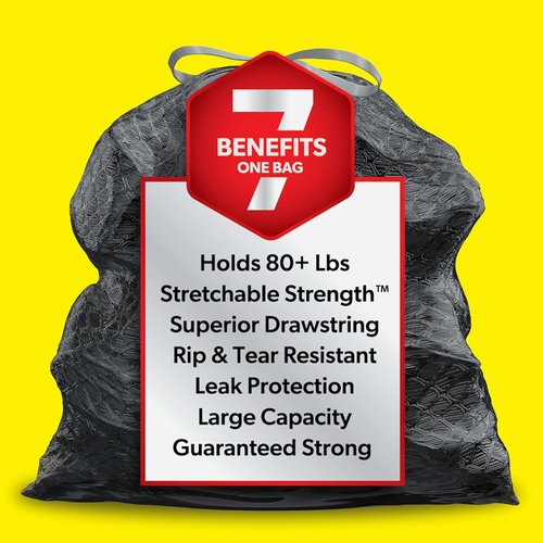Glad ForceFlex Heavy Duty Trash Bags - Clorox Fresh Scent, 30 Gallon, 50 Count