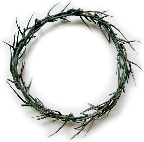 Jesus Crown of Thorns | Decay-Resistant Religious Symbol for Church Events & Home Decor - 8 Inch Lifesize