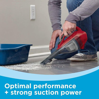 BLACK+DECKER AdvancedClean Cordless Handheld Vacuum - Versatile Home & Car Cleaning (HLVA320J26)
