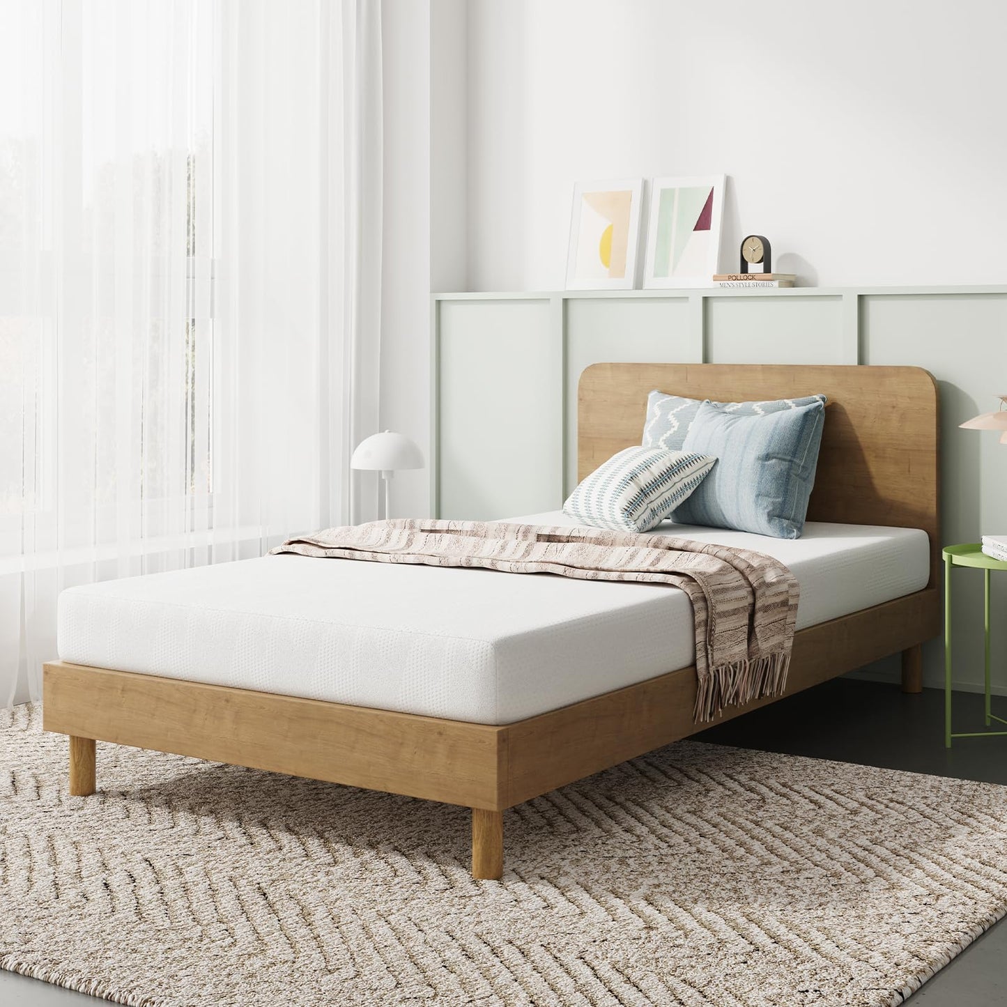 Novilla 6 Inch Full Bed Mattress, Gel Memory Foam Mattress for Pressure Relief & Comfort Sleep, CertiPUR-US Certified Mattresses Full