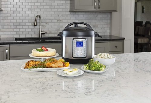 Instant Pot Duo Plus 9-in-1 Multicooker - Versatile Pressure Cooker & Rice Maker, 6 Quart, Stainless Steel