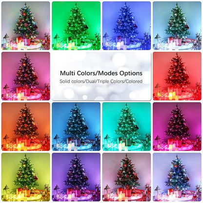 RGB Color Changing Fairy Lights with Remote, 200 LED — Brizled (Variation: RGB Color Changing)