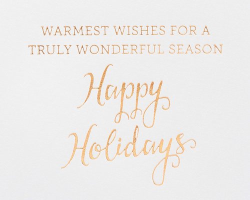 Papyrus Holiday Card (Truly Wonderful Season)