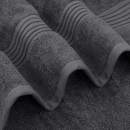 Utopia Towels 4 Pack Bath Towels Set, 27 by 54 Inches, 100% Ring Spun Cotton, Quick Dry, Highly Absorbent, Soft Feel Towels, Perfect for Daily Use, Grey