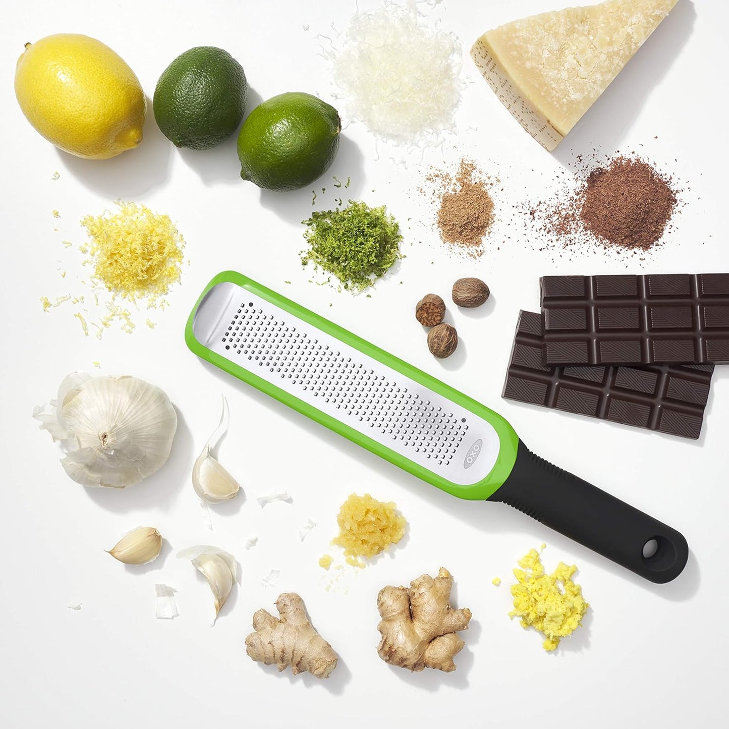 OXO Good Grips Zester & Grater - Precision Etched Design for Effortless Citrus & Cheese Grating
