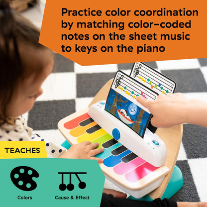 Baby Einstein Magic Touch Piano - Wooden Musical Toddler Toy for Ages 6 Months and Up
