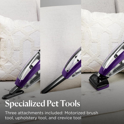 Bissell Pet Hair Eraser Cordless Hand Vacuum - Lithium Ion, Easy-Empty Dirt Bin & Tools Included | 2390A