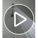 Ion Shower Head High Pressure with Handheld & Filters - Gray / 3 Inch