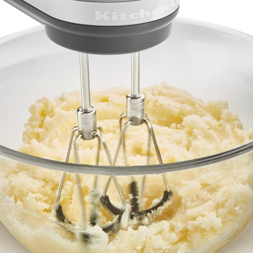 KitchenAid 6-Speed Hand Mixer - Flex Edge Beaters for Effortless Mixing | KHM6118