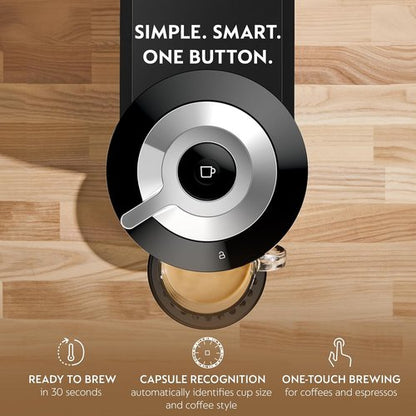 Breville Nespresso Vertuo Next Coffee & Espresso Maker - Includes Aeroccino Milk Frother