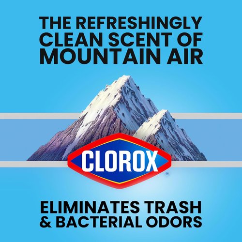 Glad ForceFlex Heavy Duty Trash Bags - Clorox Fresh Scent, 30 Gallon, 50 Count