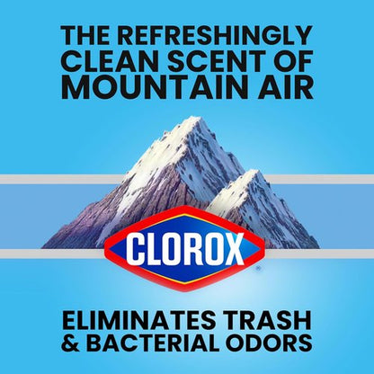 Glad ForceFlex Heavy Duty Trash Bags - Clorox Fresh Scent, 30 Gallon, 50 Count