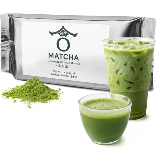 Japanese Matcha Powder – Bold Umami with a Slightly Bitter Finish, Ceremonial Grade, 100% Nishio Matcha, Stone-Milled & Packed in Japan (30g)