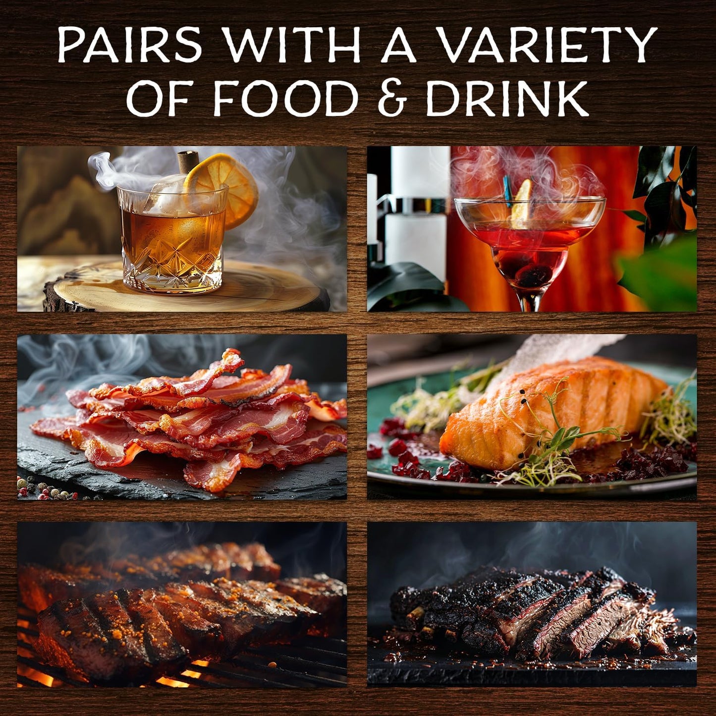 SmokeTop® 4oz Bag - Cocktail Smoker Chips for Old Fashioned Cocktails, Whiskey, & Bourbon - by Middleton Mixology Made in The USA (800 uses) (Cherry)