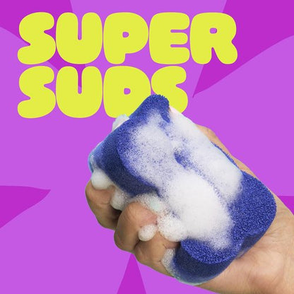 Brite by Scotch-Brite 2-Sided Scrub Sponge - Midnight Mode for Effective Kitchen Cleaning | 6 Pack