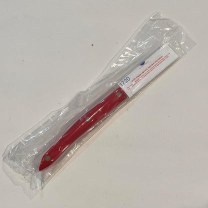 Cutco Paring Knife 2.75in Blade, Red Handle – Full Tang, High Carbon Stainless, USA Made