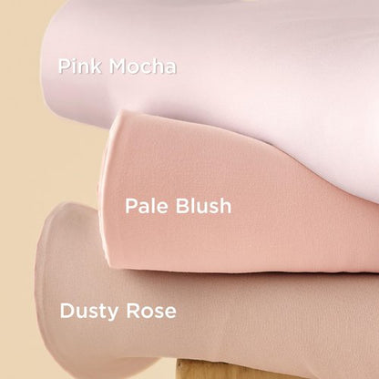 Bedsure Duvet Cover Full Size - Soft Double Brushed Bedding Set for Kids & Adults, Zipper Closure, 3 Pieces, Includes 1 Duvet Cover (80"x90") & 2 Pillow Shams, NO Comforter, Pink Mocha