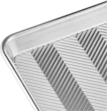 Nordic Ware Big Sheet & Half Sheet Set - Versatile Baking Pans for Perfectly Even Cooking