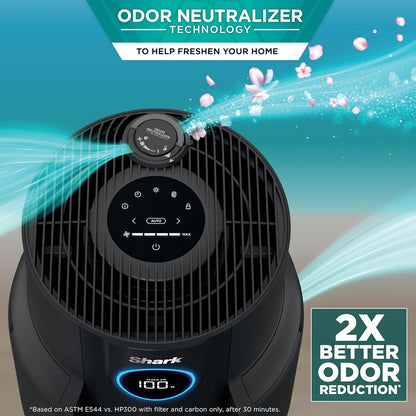 Shark Air Purifier - HEPA-Exceeding Filter for Large Rooms | Captures Dust, Pet Dander & Odors