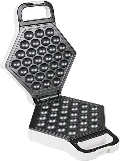 Bubble Waffle Maker | Electric Nonstick Hong Kong Egg Waffler with Ready Indicator Light - Quick & Easy Homemade Ice Cream Cones