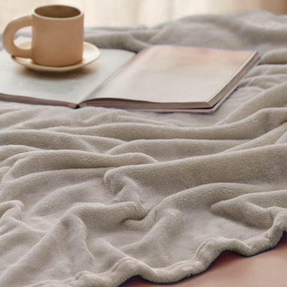 Bedsure GentleSoft Fleece King Size Blankets for Bed Oxford Tan - Soft Lightweight Plush Cozy Fuzzy Luxury Microfiber, 108x90 inches