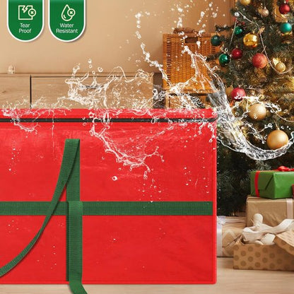 EverMerry Christmas Tree Storage Bag - 7.5 Ft Heavy-Duty Design with Carrying Handles & Dual Zipper
