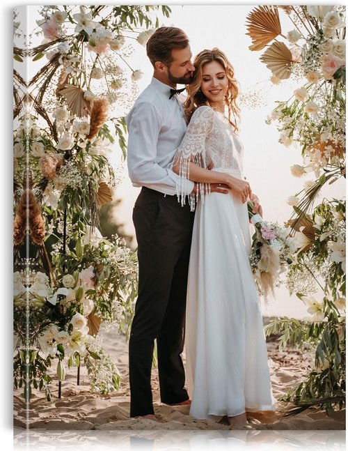 Custom Canvas Prints - Personalized Photo Wall Art for Weddings, Family, Pets | Unique Home Decor